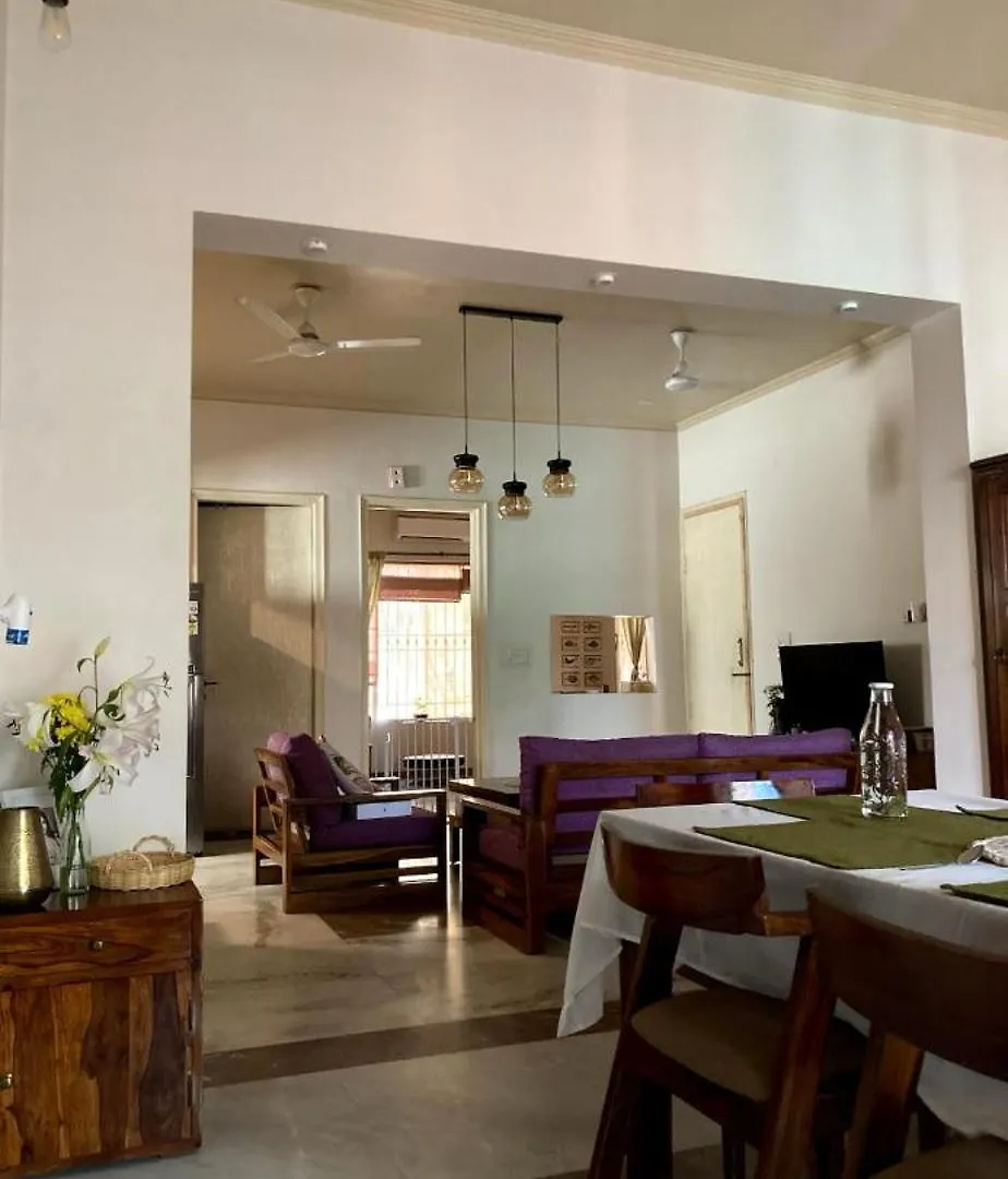 Apartmán Charming 2-Bed, Wfh Friendly Flat Near Airport Gurgáon 0*,